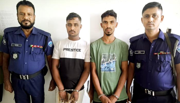 তিতাসে নিহত শীর্ষসন্ত্রাসী মামুনের দুই সহযোগী ইয়াবাসহ আটক