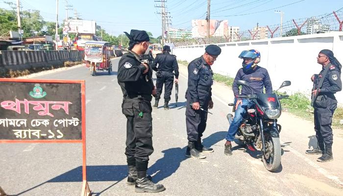 কুমিল্লায় র‌্যাবের নিরাপত্তা   ব্যবস্থা আরো জোরদার