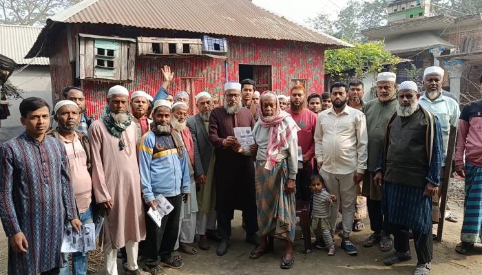 কালীরবাজার ইউনিয়নে দাঁড়িপাল্লা পক্ষে গণসংযোগ
