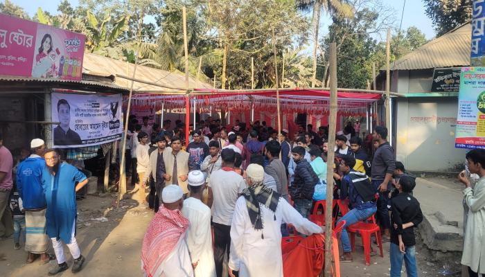বুড়িচংয়ে এবি পার্টির নির্বাচনী প্রচারে বাধা ও হামলার চেষ্টা; বিএনপির বিরুদ্ধে অভিযোগ