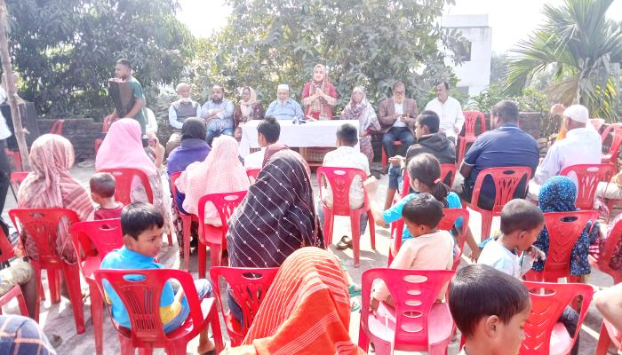 ডেনমার্কের বিশেষজ্ঞ   চৌধুরী সাদেকা মুনীরের   পরশ প্রতিবন্ধী স্কুল   পরিদর্শন