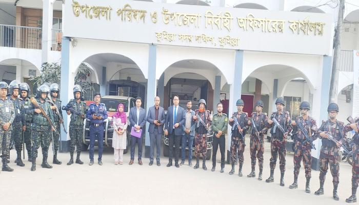 প্রচারণা শেষ, নিরাপত্তার চাদরে কুমিল্লা