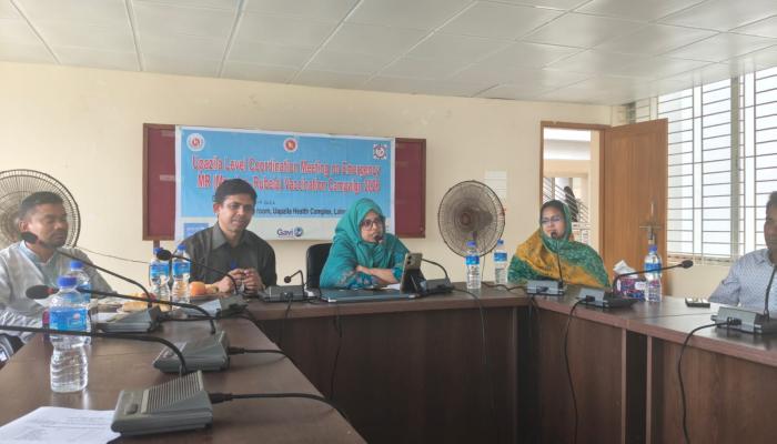 লালমাইয়ে উপজেলা জুড়ে দেওয়া হবে হামের টিকা