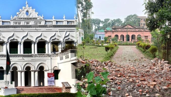 লাকসামে নবাব ফয়েজুন্নেছার ঐতিহাসিক বাড়ির প্রবেশপথ উম্মুক্ত হল