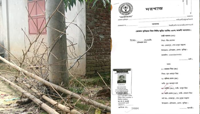 চৌদ্দগ্রামে স্বামীর সম্পত্তির দখল চাওয়ায় বিধবাকে মারধর