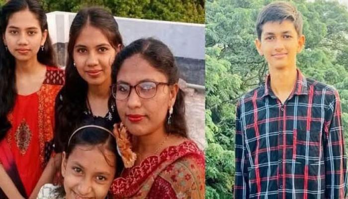 মা ও 3 মেয়েকে কুপিয়ে হত‌্যা