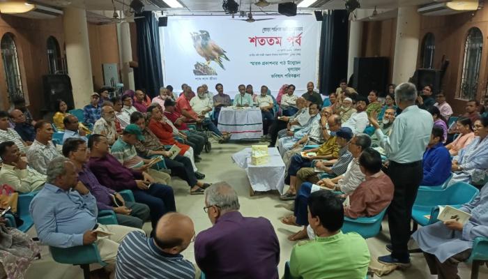 শব্দে শব্দে জীবনের অনুরণন শততম পর্বে জোড়া শালিক
