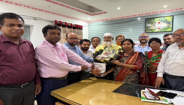 ব্রাহ্মণপাড়ায় কলেজ অধ্যক্ষদের সঙ্গে নবাগত ইউএনওর মতবিনিময়