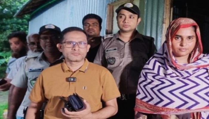 চাঁদপুরে ১১ কেজি গাঁজা সহ নারী মাদক ব্যবসায়ী আটক