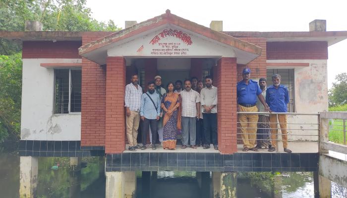 উদ্বোধনের চার বছর পর চিকিৎসাসেবার দ্বার খুলল ব্রাহ্মণপাড়ার নাল্লা কমিউনিটি ক্লিনিক