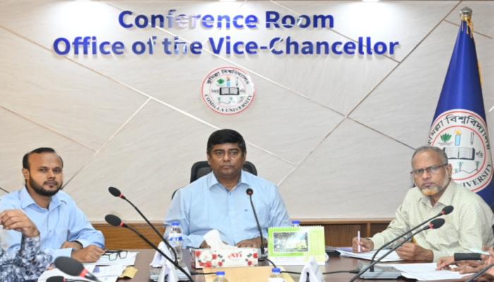 কুমিল্লা বিশ্ববিদ্যালয়কে পরিবেশবান্ধব মডেল বিশ্ববিদ্যালয়ে পরিণত করতে চাই: কুবি উপাচার্য