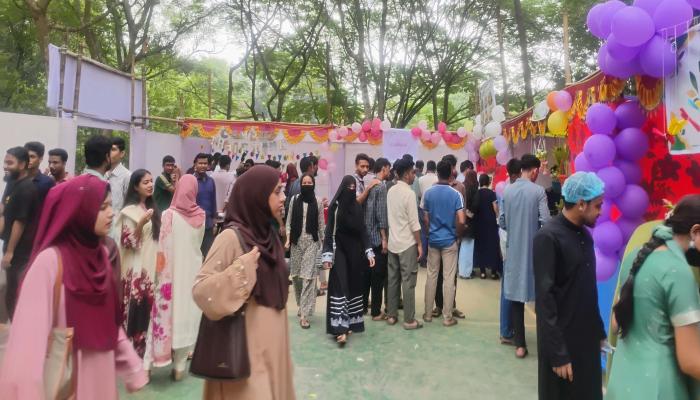 কুবি ফিন্যান্স অ্যান্ড ব্যাংকিং বিভাগের ব্যতিক্রমী উদ্যোক্তা মেলা